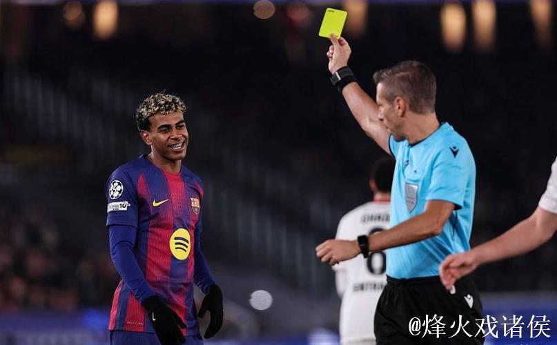 累计三黄停赛,亚马尔将缺席下一轮欧冠客战布拉 累计三黄停赛,亚马尔将缺席下一轮欧冠客战布拉